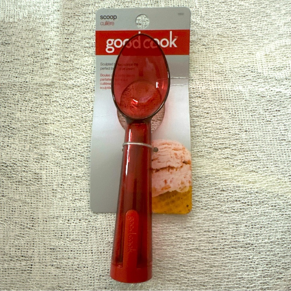 Good Cook Red Plastic Scoop